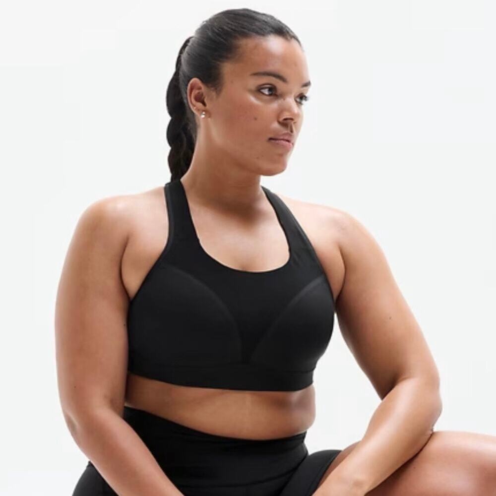 Athleta Speed Run Bra Black 38D NEW 599845